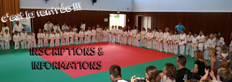 Inscriptions au judo dès 4 ans à Krautergersheim