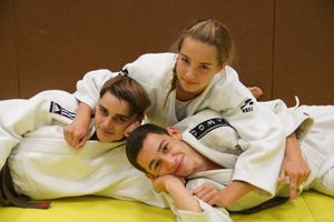 Gauthier; Pauline, Tristan anciens du club lors de leur sport études judo
