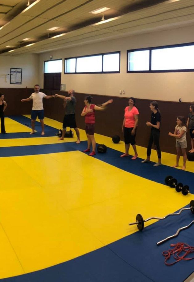 Judo préparation physique générale au dojo